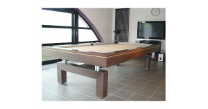 GEBRAUCHTER POOL-BILLARDTISCH LAFUGE ARCADE 8'+ AUS PALISANDER