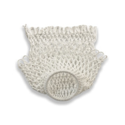 Netz zu Snookertaschen aus Baumwolle.