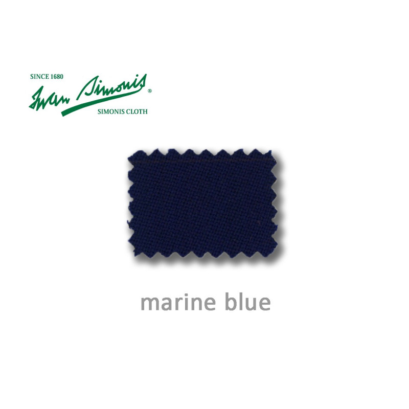 DRAP DE BILLARD SIMONIS 760 DANS LA COULEUR BLEU MARINE