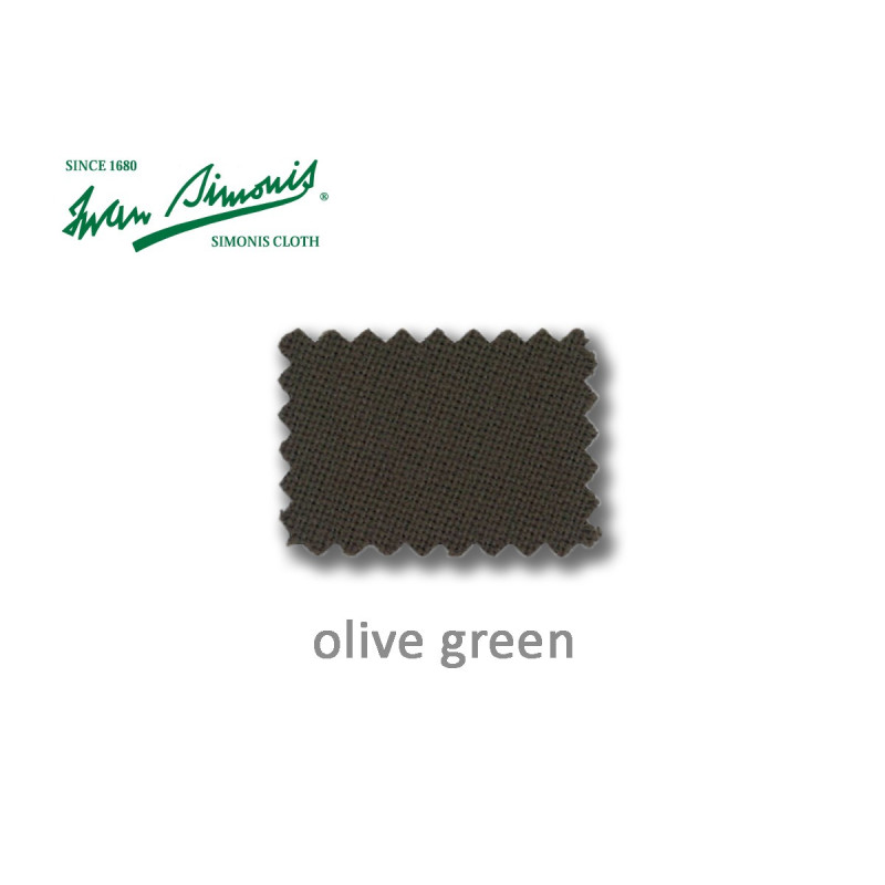 Simonis Billardtuch Farbe Olive