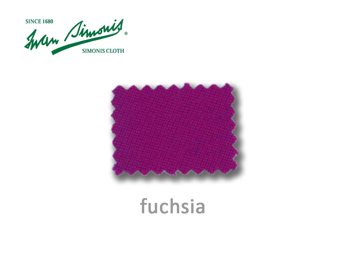 Simonis Billardtuch in der Farbe Fushia (Fuchsia). Simonis Billardtuch in der Farbe Fushia (Fuchsia).