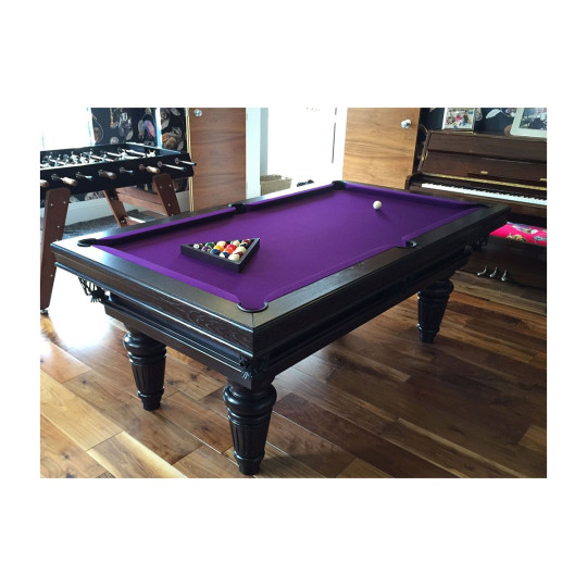 DRAP DE BILLARD SIMONIS 760 EN COULEUR PURPLE (VIOLET).