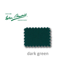 BILLARDTUCH SIMONIS 760 IN DER FARBE DUNKELGRÜN (DARK GREEN)