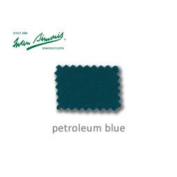 DRAP DE BILLARD SIMONIS 760 EN COULEUR PETROLEUM BLUE (PÉTROLE)