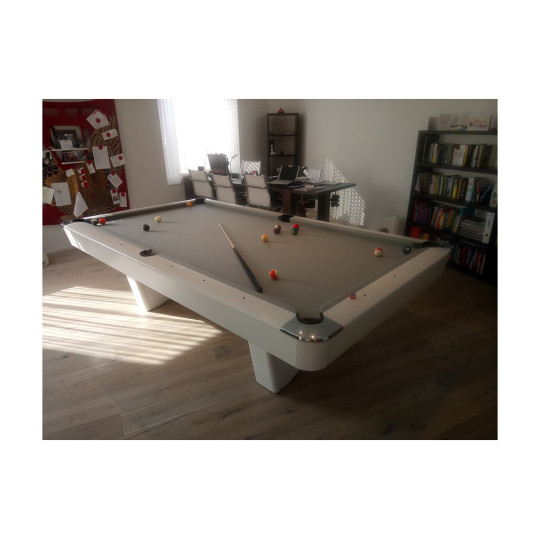 Tapis de billard couleur gris (grey).