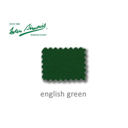 Tapis de billard couleur "English-Green"