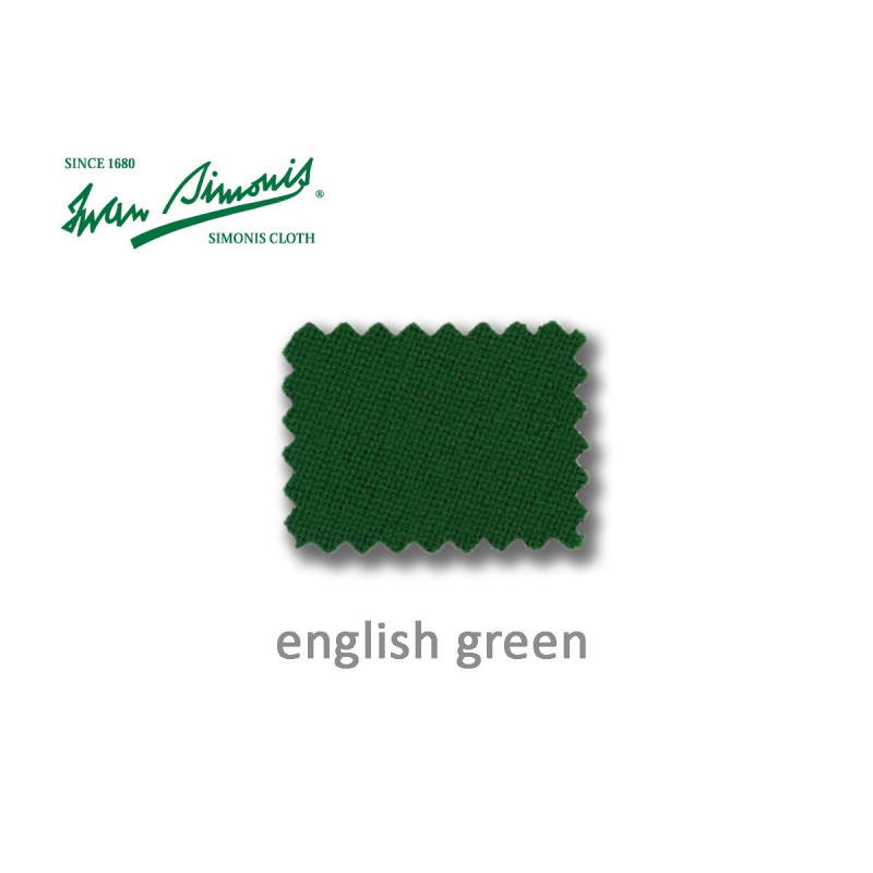 Billardtuch Simonis Farbe English-Green.