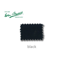 Billardtuch Simonis Farbe Schwarz.