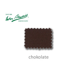 DRAP DE BILLARD SIMONIS 760 EN COULEUR CHOCOLATE