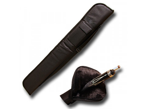 Sac en nylon simple pour queues de billard.