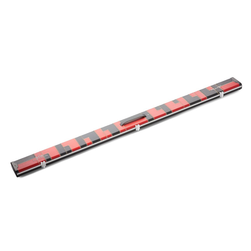 PERADON SNOOKER KOFFER HALO PLUS EINTEILIG SCHWARZ-ROT