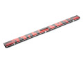 PERADON SNOOKER KOFFER HALO PLUS EINTEILIG SCHWARZ-ROT