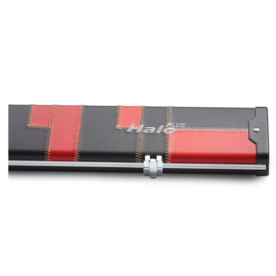PERADON SNOOKER KOFFER HALO PLUS EINTEILIG SCHWARZ-ROT