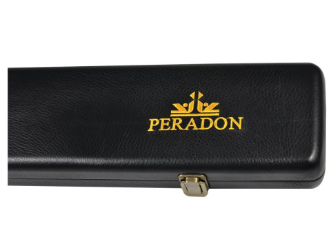 PERADON SNOOKER KOFFER LEATHER LOOK SCHWARZ