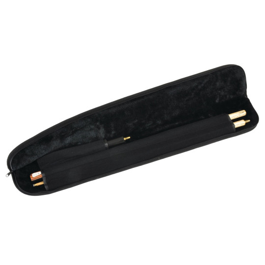 Queuetasche schwarz für 1 Queue.