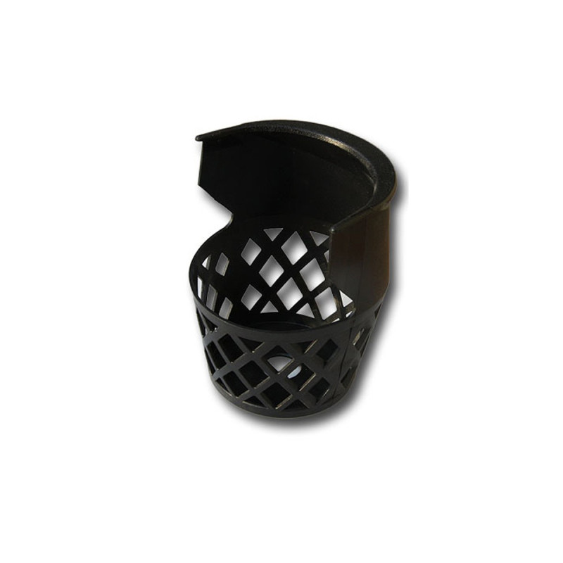 SAC DE PISCINE AVEC FILET PLASTIQUE NOIR - BAS