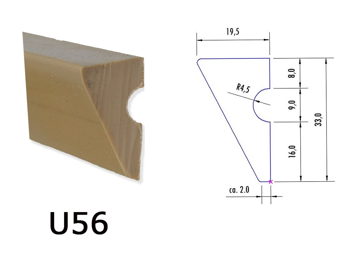 BANDENGUMMI AUS NATURKAUTSCHUK FÜR POOL BILLARD - PROFIL K-66 BANDENGUMMI AUS NATURKAUTSCHUK FÜR POOL BILLARD - PROFIL K-66
