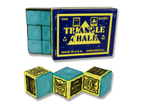 TRIANGLE BILLARD KREIDE - 12-ER BOX