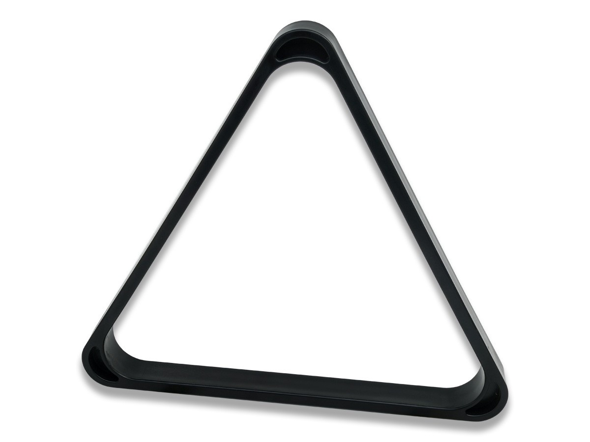 TRIANGLE POOL 57.2 mm PLASTIQUE DUR NOIR