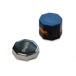 Kreideunterlage magnetisch für Magnetkreidehalter bei 8-eckiger Billardkreide wie PREDATOR PUR.