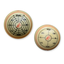 Jim Rempe Trainingsball von ARAMIT für Pool-Billard. Grösse 57.2 mm.